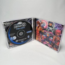 Phantasy Star Online Sega Dreamcast W/ Sonic Adventure 2 Demo Tested and Works