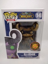 Funko POP Gold Illidan Pop Asia 2015 Exclusive Games #14 World Of Warcraft
