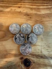 Rare 1/10 .999 Silver Coin Lot- Gold Eagle Depiction On Front- Silver Eagle