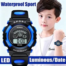 Children Watch Sport Kids Watches Silicone Strap Waterproof LED Digital Watch