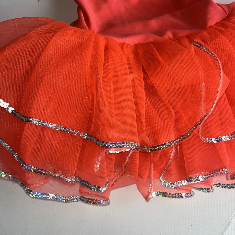 US Girls Tutu Ballet Dance Size 8c 2-4 Years Costume Party Princess Child Star - Image 3 of 4