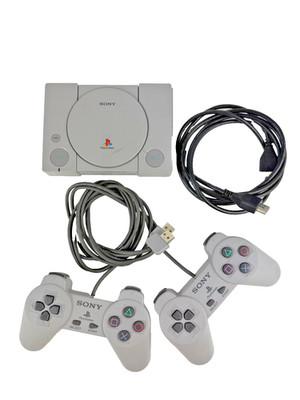 Sony PlayStation 1 Classic Mini Konsole / Spiele vorinstalliert + 2 Controller