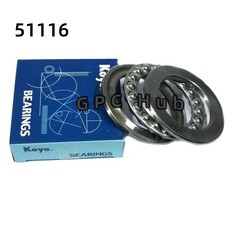 1PC NEW For KOYO 51116 Thrust Ball Bearings 80x105x19mm Fast shipment