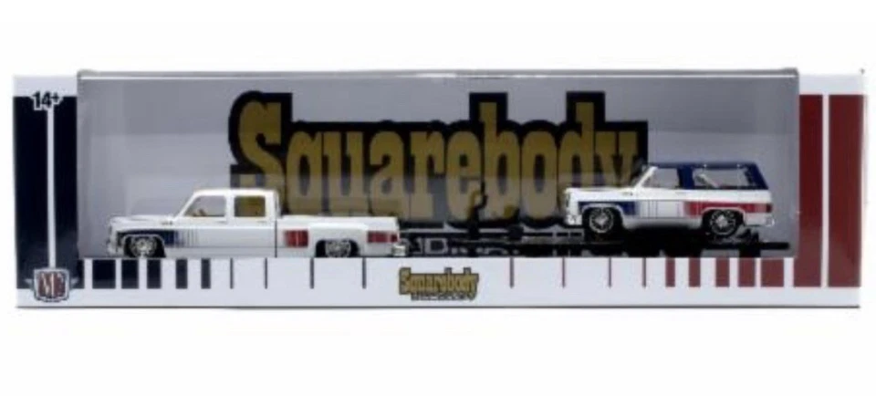 M2 MACHINES 76 GMC SIERRA 3500 DUALLY & 75 GMC JIMMY SIERRA SQUAREBODY SYNDICATE - Image 2 of 2