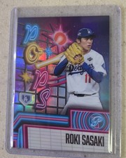 2026 Topps Pristine Roki Sasaki Pristine Pops Ssp Case Hit La Dodgers #ppo-10