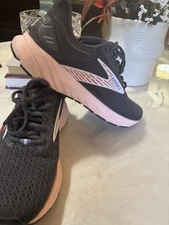 Brooks Anthem 6 Running Shoes Lightweight Breathable Gray Pink Women's