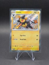 Luxio Paldean Fates #136/091 Shiny Shiny Rare Shiny Vault Holo Pokemon TCG on eBay