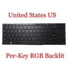 Per-Key RGB Backlit US Keyboard For MSI Stealth 16 AI Studio A1VIG A1VHG A1VGG
