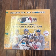 2020 Topps MLB Sticker Collection Baseball Box