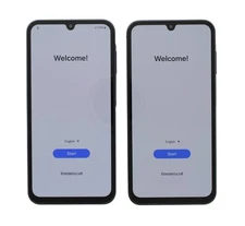 TRACFONE SAMSUNG GALAXY A15 5G SM-A156V SMARTPHONE  LOT OF 2 FOR PARTS / REPAIR