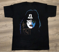 HOT Ace Frehley Face Black T-shirt FULL size S-5XL Unisex HT364