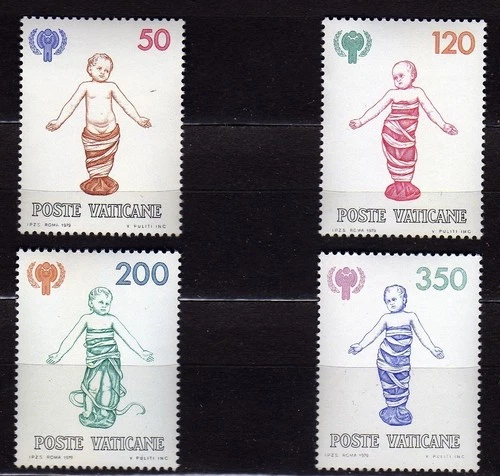 VATICAN CITY #664-667 MNH INTERNATIONAL YEAR OF THR CHILD