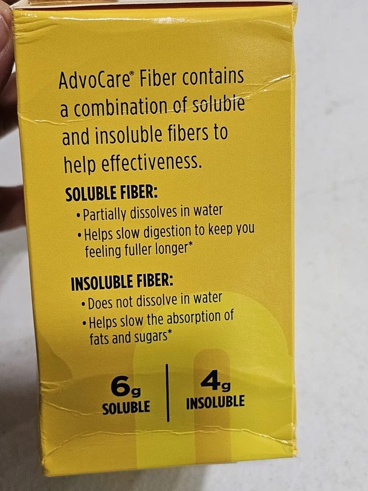 AdvoCare Citrus FIBER - 10 Pouches - NIB! - Image 4 of 4
