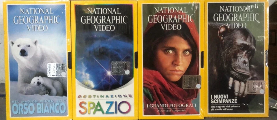 VHS NATIONAL GEOGRAPHIC - COLLEZIONE - 35 VHS NUOVE! - Immagine 3 di 4