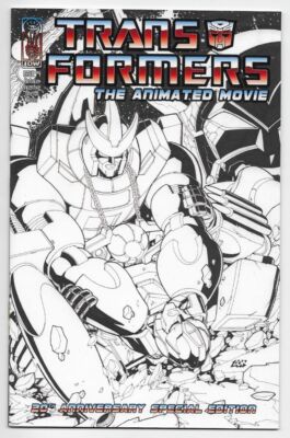 Transformers The Animated Movie (2006) #   4 Cover B (9.2-NM) Retailer Incentive