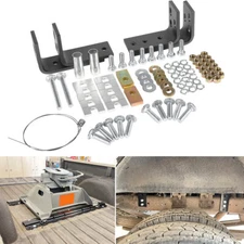 30035 Fifth Wheel Hitch Installation Kit Hardware Brackets for Full-Size Trucks
