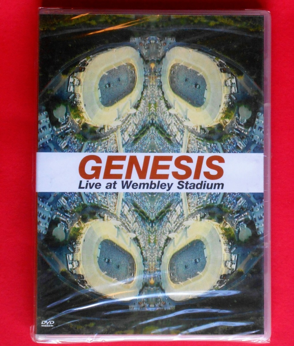 DVD Genesis Live At Wembley Stadium Invisible Touch Phil Collins