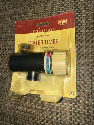 NEW Mainstays Garden Water Timer  made in USA Automatic Shut Off
