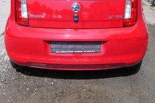 Skoda Citigo Stoßstange hinten Heckstoßstange rot LY3D
