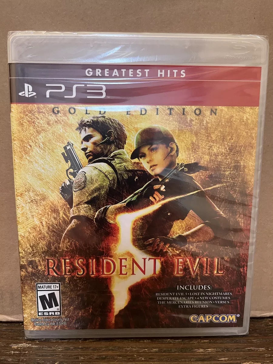 Resident Evil 5: Gold Edition (Sony PlayStation 3, 2010) Brand New/Sealed  13388340330 | eBay