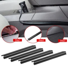 4x Car Interior Wire Protector Cover Hidden Cable Line Sleeve Clips Accessories