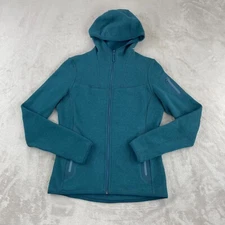 Arc'teryx Covert Hoody Jacket Women Small Marine Full Zip Trim Fit Performance