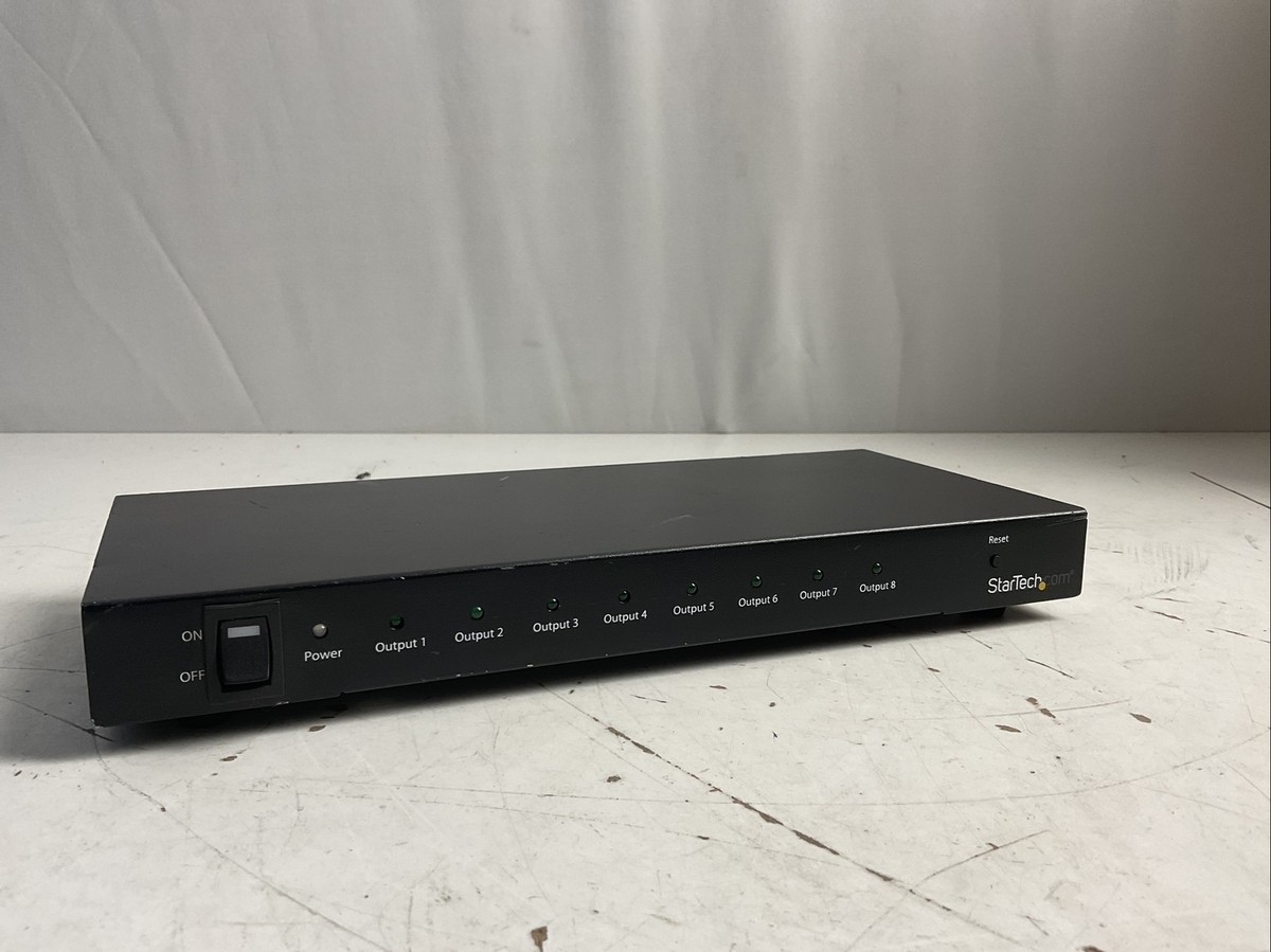 8-Port 4K 60Hz HDMI Splitter S No Power Cord