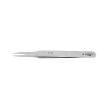 Excelta Straight Tapered Tweezers, Duckbilled Tweezers, Stainless Steel, 4.75...