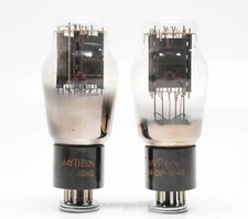 Matched Pair Raytheon 6B4G Vacuum Tubes / KT7