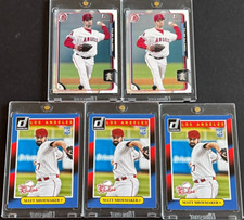 3ct. 2014 DONRUSS - MATT SHOEMAKER (RC's) + 2ct. 2015 BOWMAN Tyler DeLoach RC's