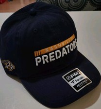 NEW Fanatics Nashville Predators NHL Hockey Academic Adjustable Hat Cap Cotton