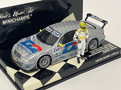 1/43 Minichamps Mercedes CLK DTM 2001 Presentation M.Reuter #42