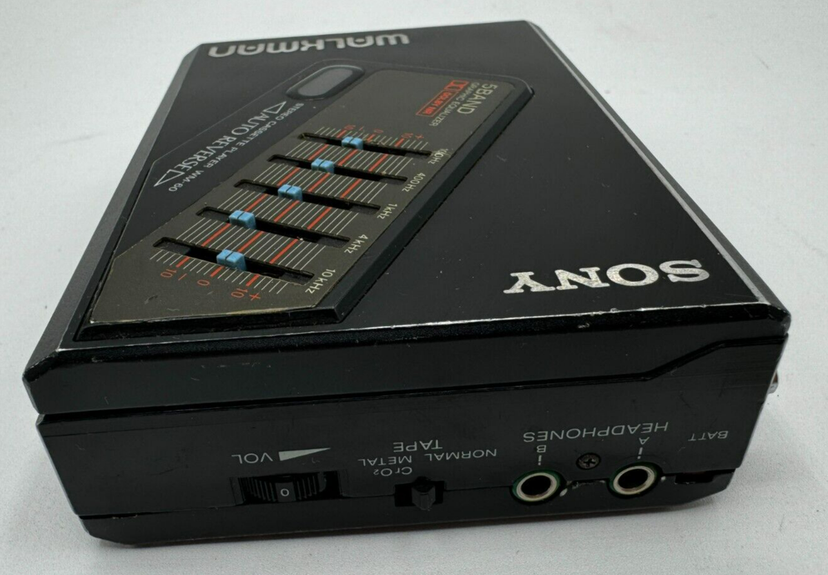 ジャンク　SONY WM-60 Walkman ポータブルカセットプレーヤー Sony Walkman WM-60 Stereo Cassette Player MP3 Music Player