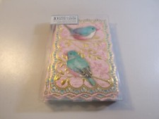 Blank Cards with Envelopes Embellished Note Cards Bold Birds 10-Count