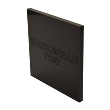 Black Perspex® Acrylic Plastic Sheet A5 A4 A3 Size 2mm 3mm 5mm 6mm 8mm 10mm 20mm