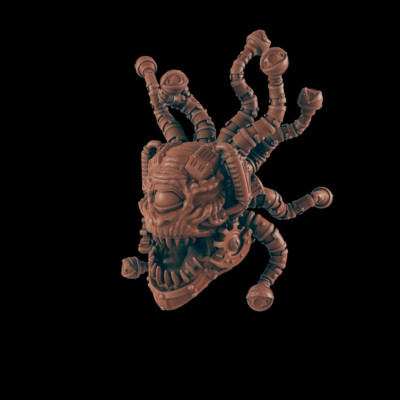 Eye Beast - Bolts and Brimstone - Minis - EC3D - Cyber Punk - SciFi RPG