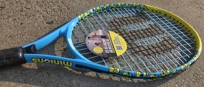 Wilson Tennisrugzak, Minions Tour Junior Edition, Voor maximaal 2 rackets, Polyester, Blauw/Geel