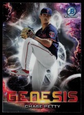 CHASE PETTY 2021 BOWMAN DRAFT GENESIS RC MINNESOTA TWINS #GNS-9 INSERT