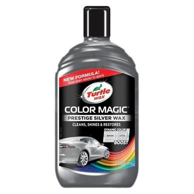 Turtle Wax Color Magic Polieren & Lackieren 500 ml SILBER Farbpolitur Lackpflege
