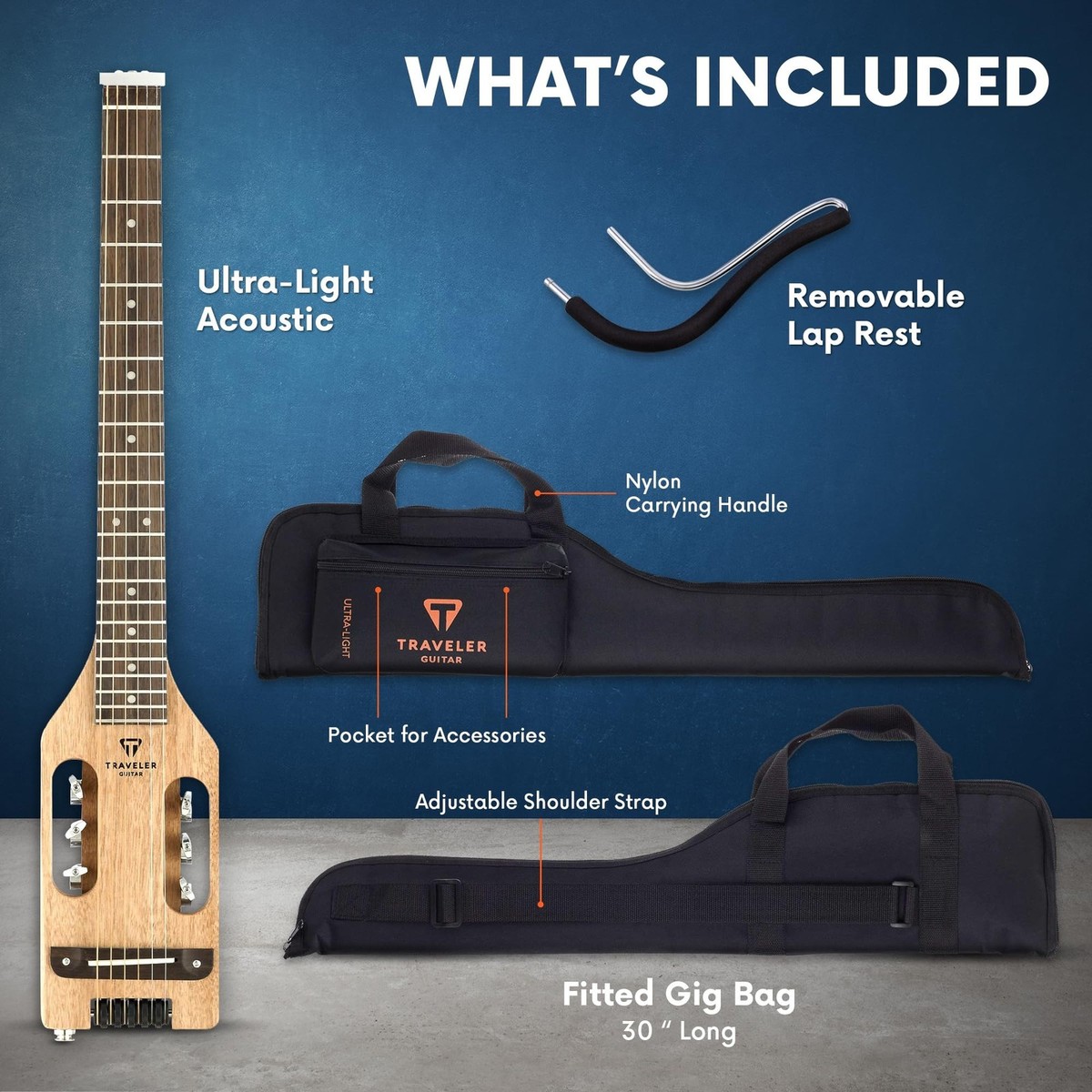 Traveler Guitar Ultra-Light Acoustic Acoustic-Electric Guitar
