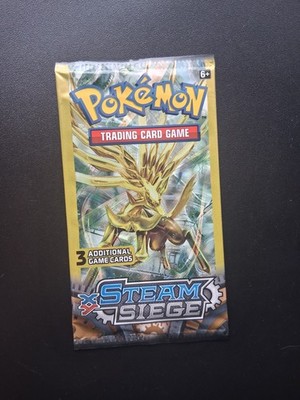 XY Steam Siege 3 Card Mini Booster Sealed Unweighed Pokemon Cards | eBay