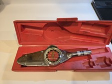 Snap-On TE25FFUA Torqometer Foot Pound Torque Effective Length 8" 203mm w/ Case