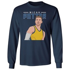 Micah Potter-Inspired Design - Indiana Fans Tribute Long Sleeve T-Shirt