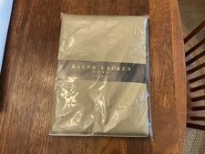 New Ralph Lauren Home Tablecloth BasketWeave Olive 70 X 84 Oblong New