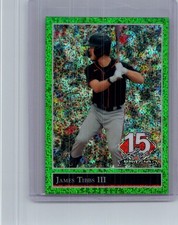 James Tibbs III 2025 Leaf National NSCC Baseball 1/1 Pre Production Proof