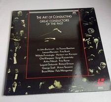 Teldec Video Laser Disc The Art of Conducting Great Conductors of the Past