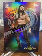 2025 Topps Universe WWE ROMAN REIGNS International Impact #IIM-18 Crown Jewel