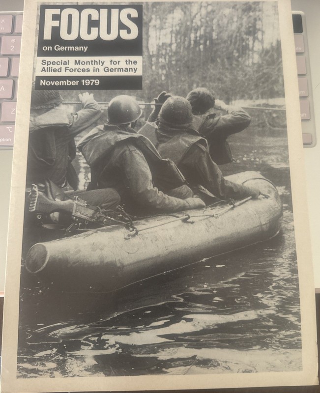 Vintage Focus On Germany Magazine November 1979 Allied Forces Monthly Special