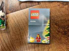 LEGO 40124 - Winter Fun Set - Complete (no box) - Includes LEGO 40058!