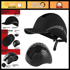 Lightweight Reflective Bump Cap, Breathable Hard Hat Style for Men & Women